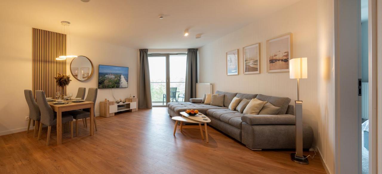 Pinea Sky Premium Apartament Z Widokiem Na Morze Ze Spa I Basenem Przy Plazy Pobierowo Exterior foto