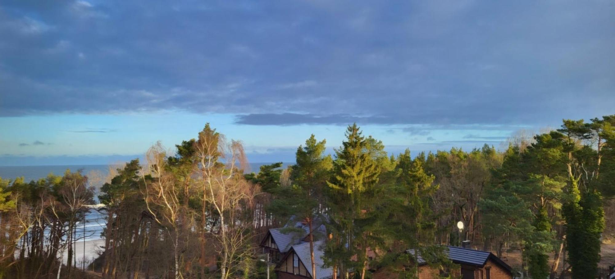 Pinea Sky Premium Apartament Z Widokiem Na Morze Ze Spa I Basenem Przy Plazy Pobierowo Exterior foto
